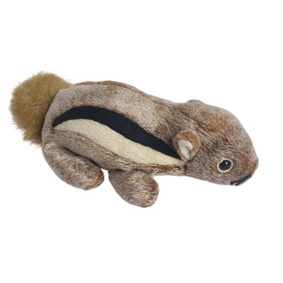 Vintage Ty Beanie Chipper Chipmunk Squirrel 7.5" Baby Plush '99 Edition Retired - Picture 4 of 7